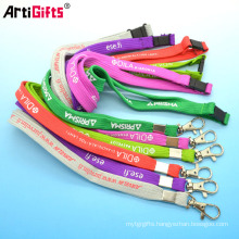 Cheap custom blank tube polyester child lanyard